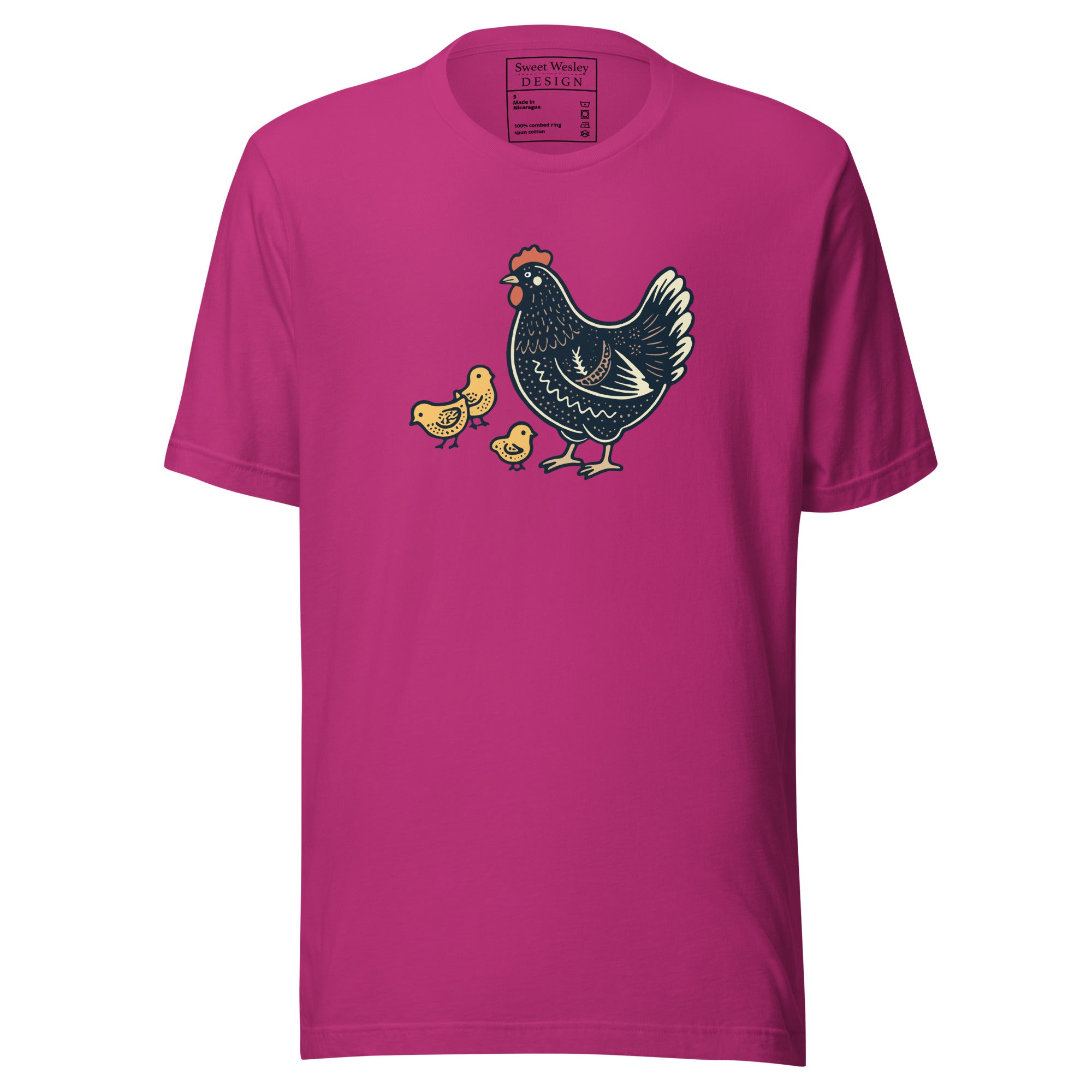 Momma Hen and Chicks T-Shirt