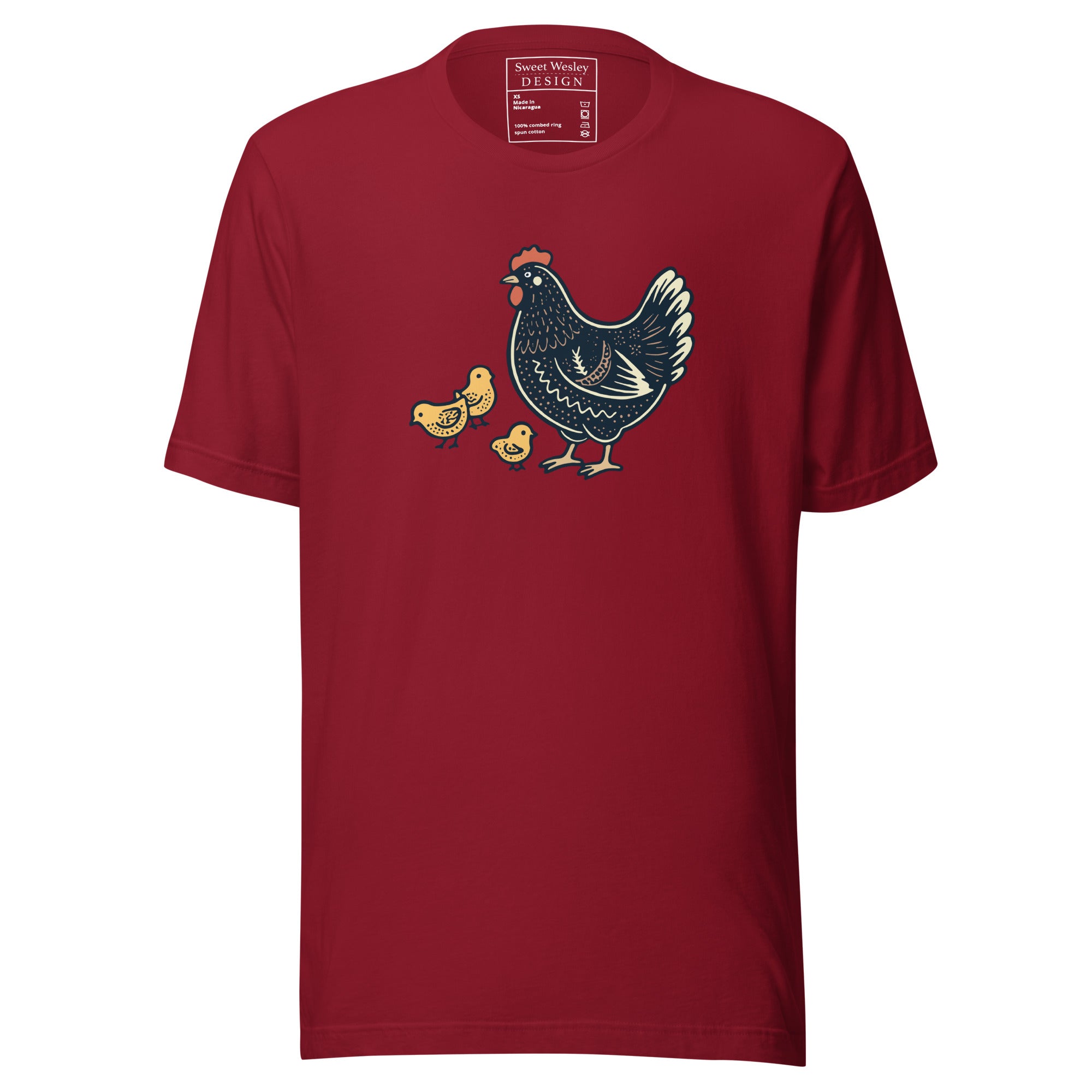 Momma Hen and Chicks T-Shirt