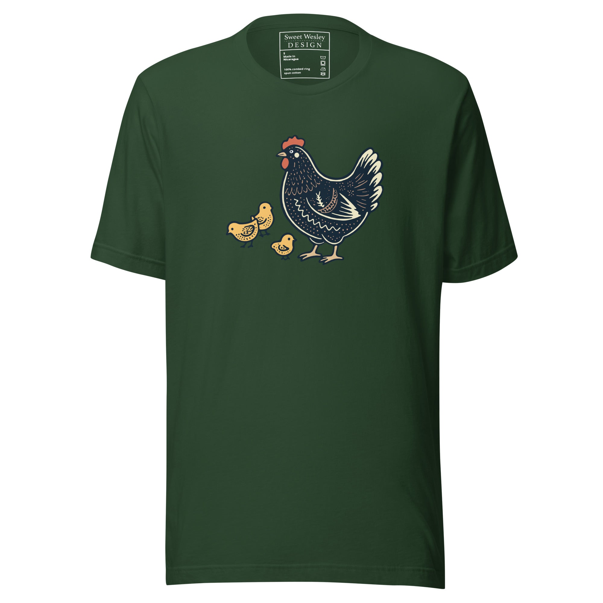 Momma Hen and Chicks T-Shirt