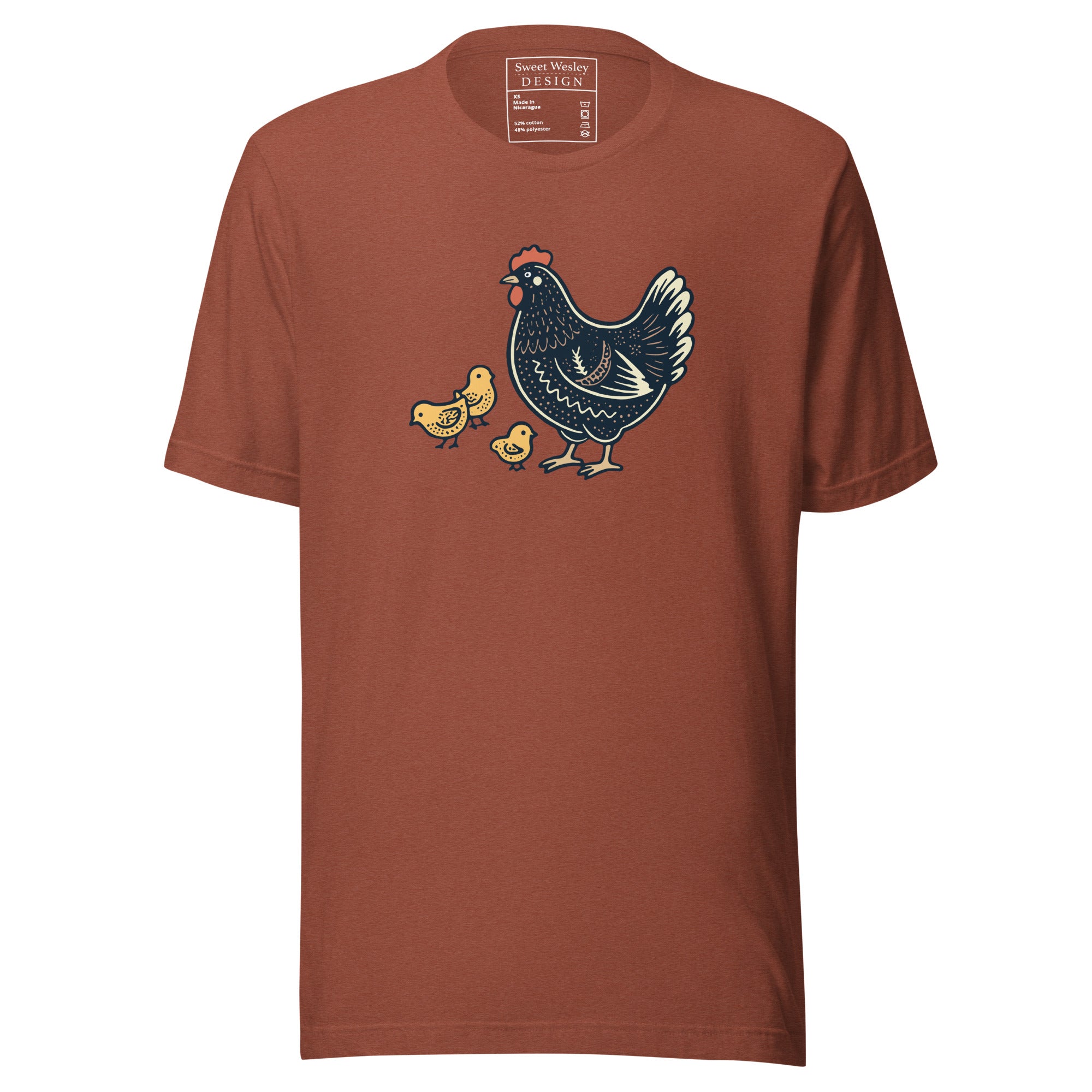 Momma Hen and Chicks T-Shirt