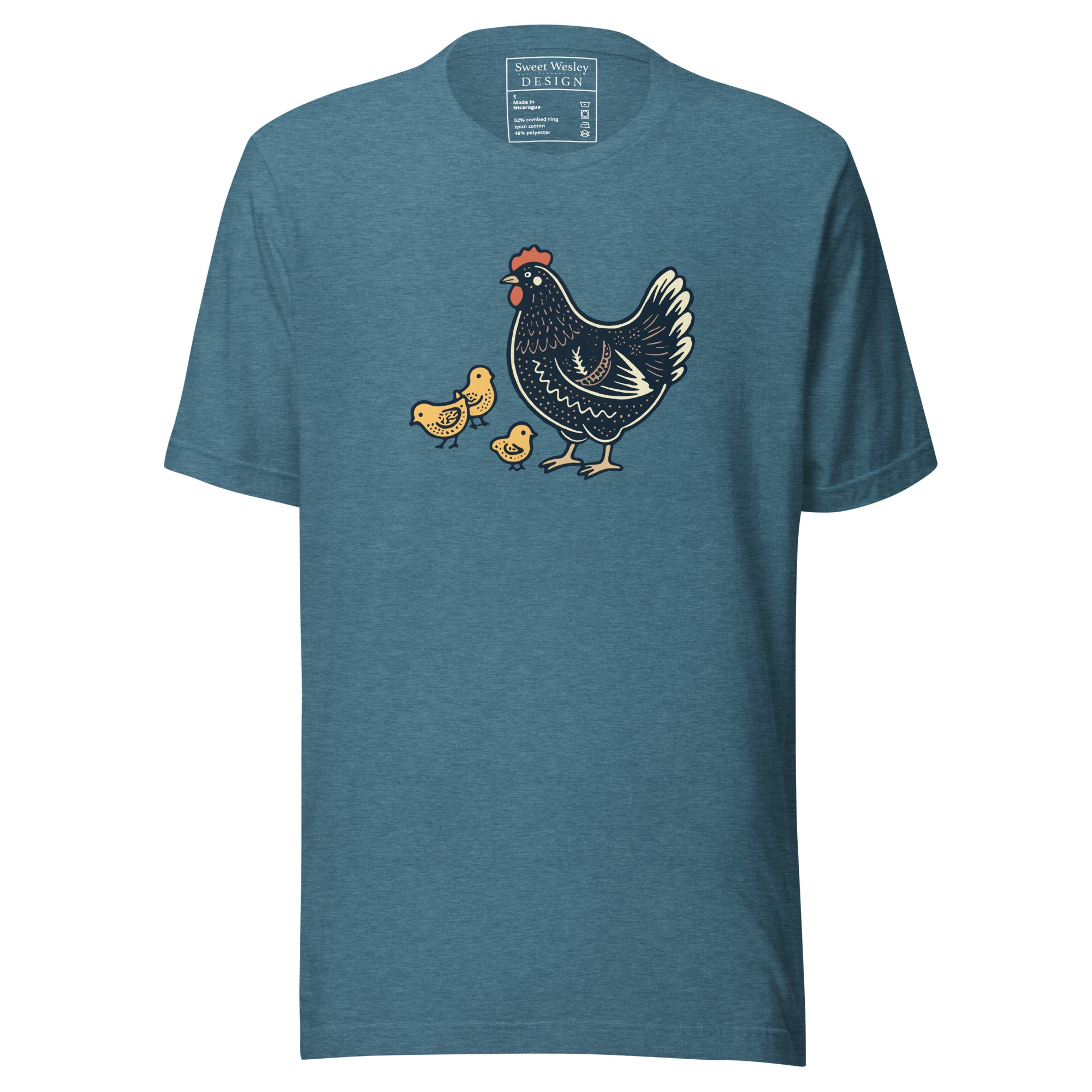 Momma Hen and Chicks T-Shirt